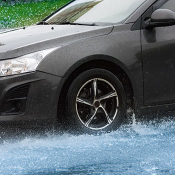 Water Splashed by a Car Water Splashed by a Car
